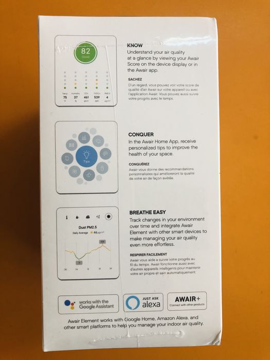 AWAIR Element senzor calitatea aerului