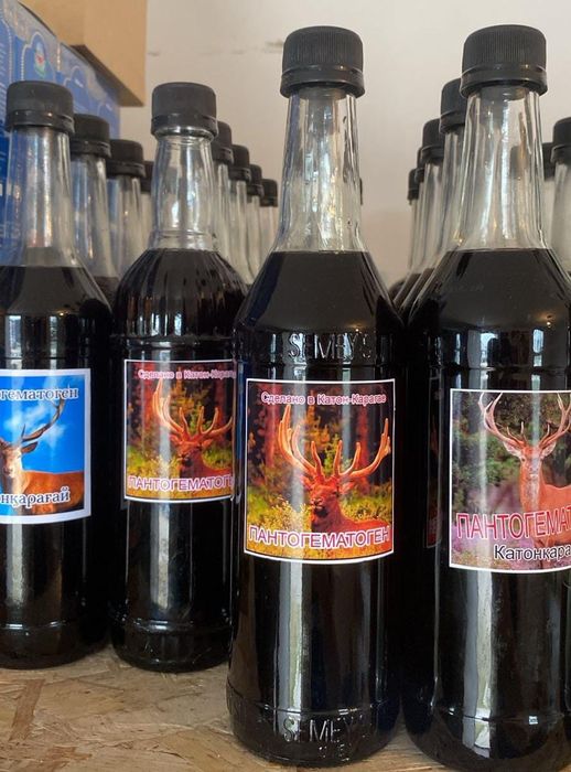 Продаю Пантогематоген в бутылках с мёдом