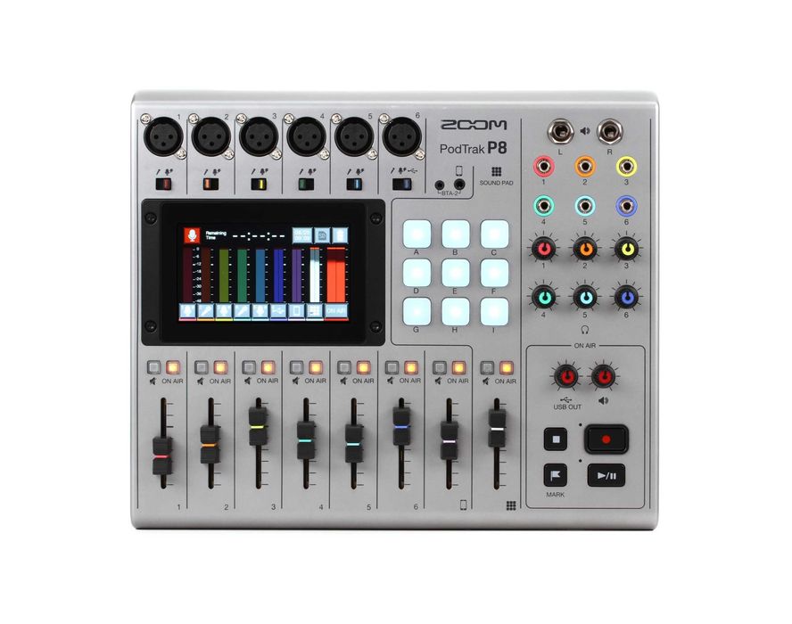 Zoom Podtrak P8 – идеальный пульт для подкастов