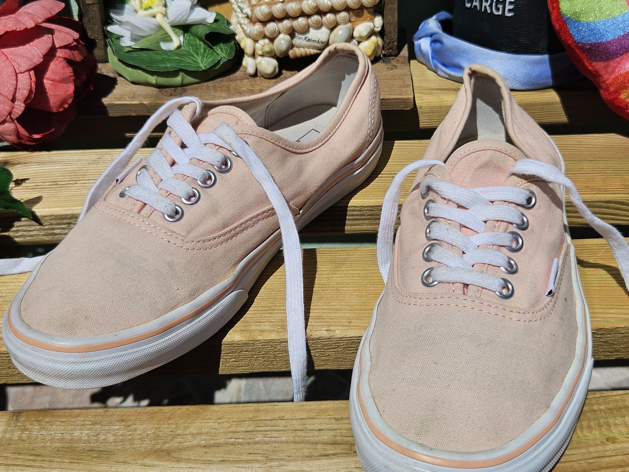 Vans кецове в бебешко розово N41