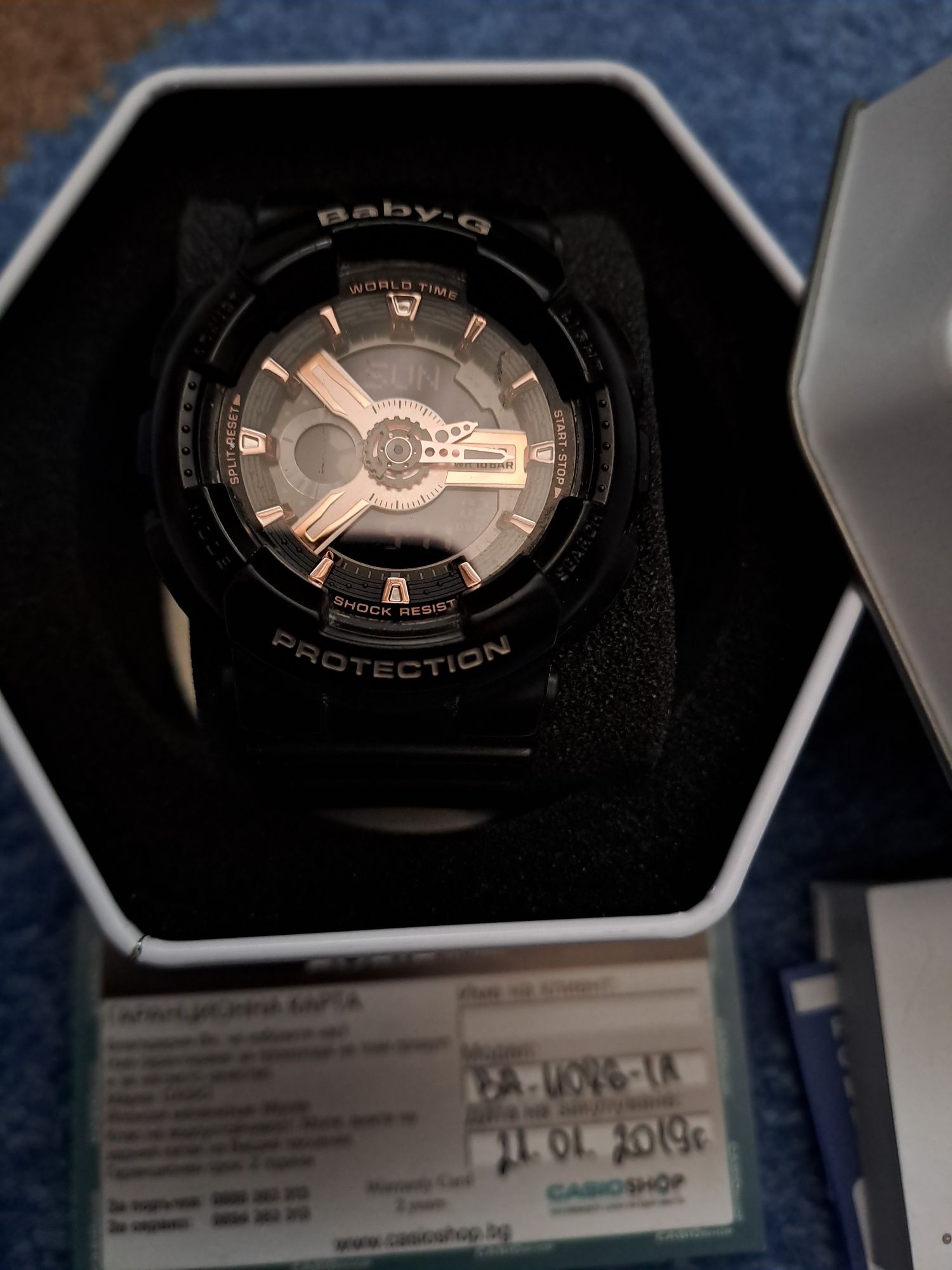 Часовници Casio g shock, baby g, edifice
