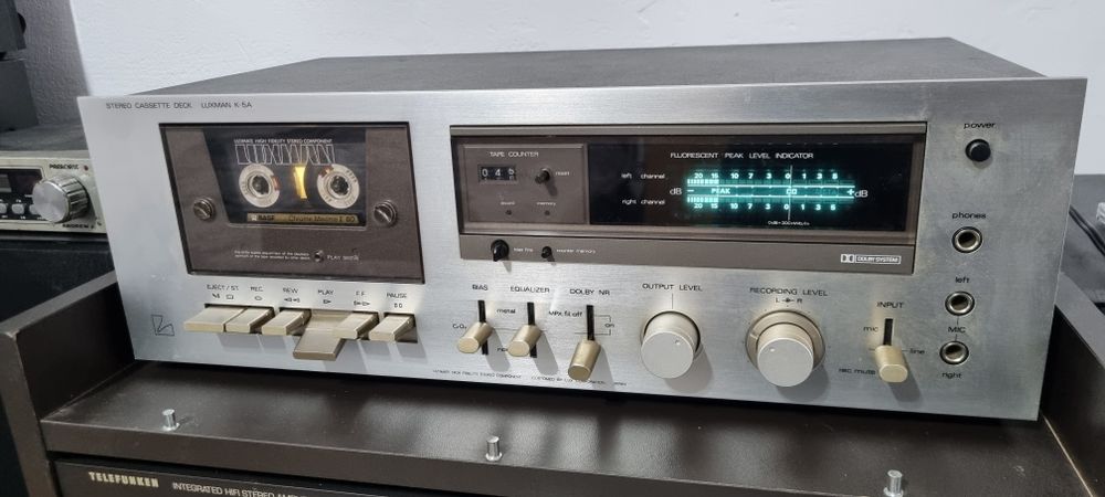 Dublu deck Sony TC WE525 si Luxman K 5A