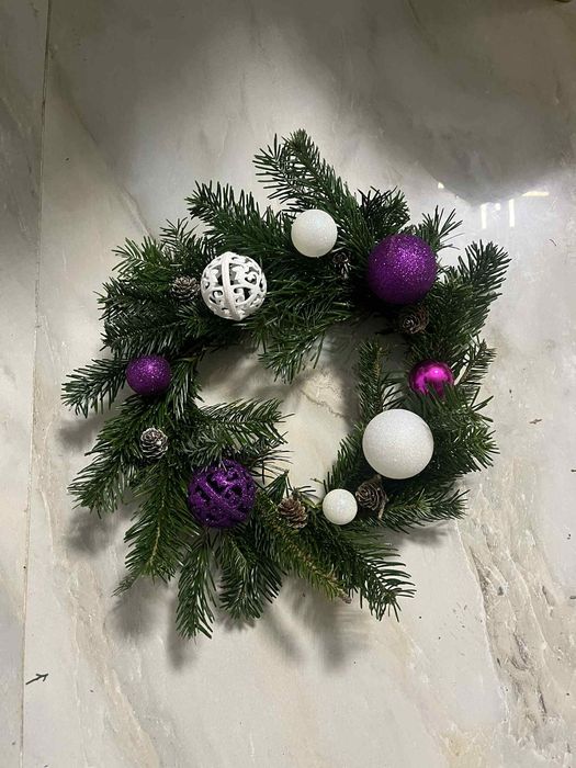 Coronița din brad natural