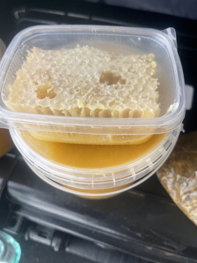 Продаем мед пыльцу и соты