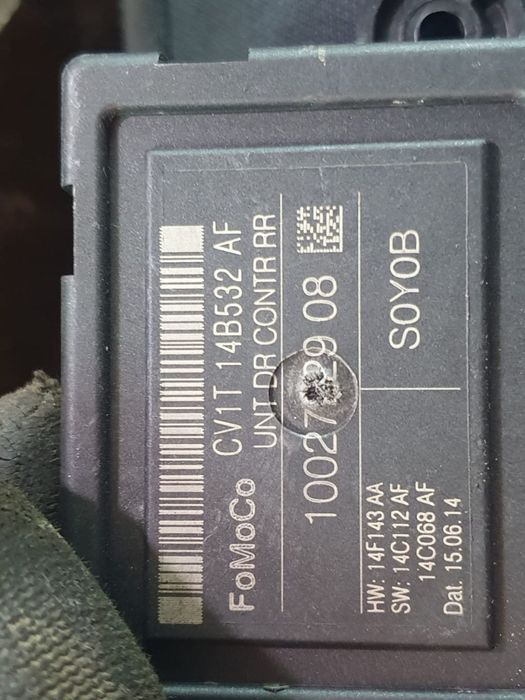 Modul usa dreapta fata CV1T14B532AF Ford B-MAX 1 [2012 - 2018] 1.0 ec