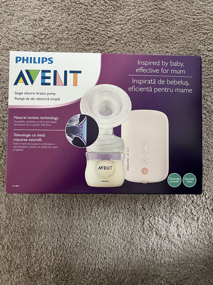 Philips Avent Natural Motion електрическа помпа за кърма SCF395/11