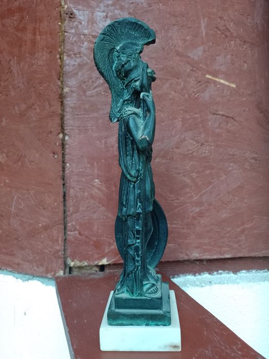 Statuie Atena din cupru
