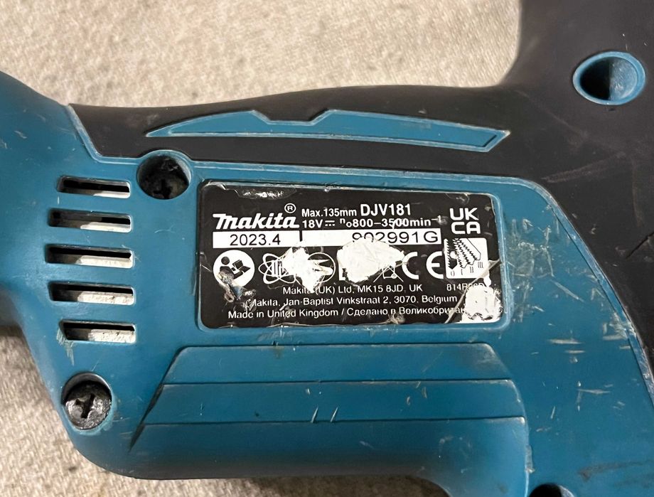 Fierastrau vertical Makita DJV181 18V BL, corp, functional brushless