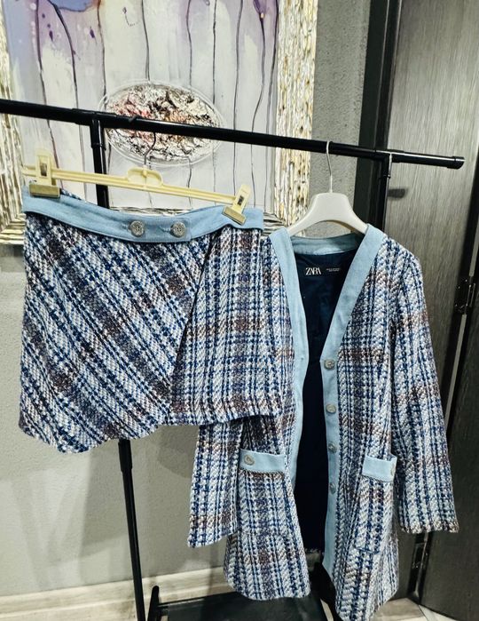 Комплект сако и пола Zara