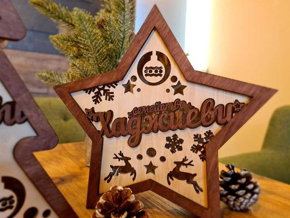 Светеща Коледна звезда - прекрасен коледен подарък