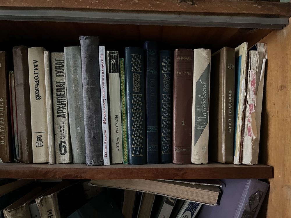 книги толстой, тургенев и тд