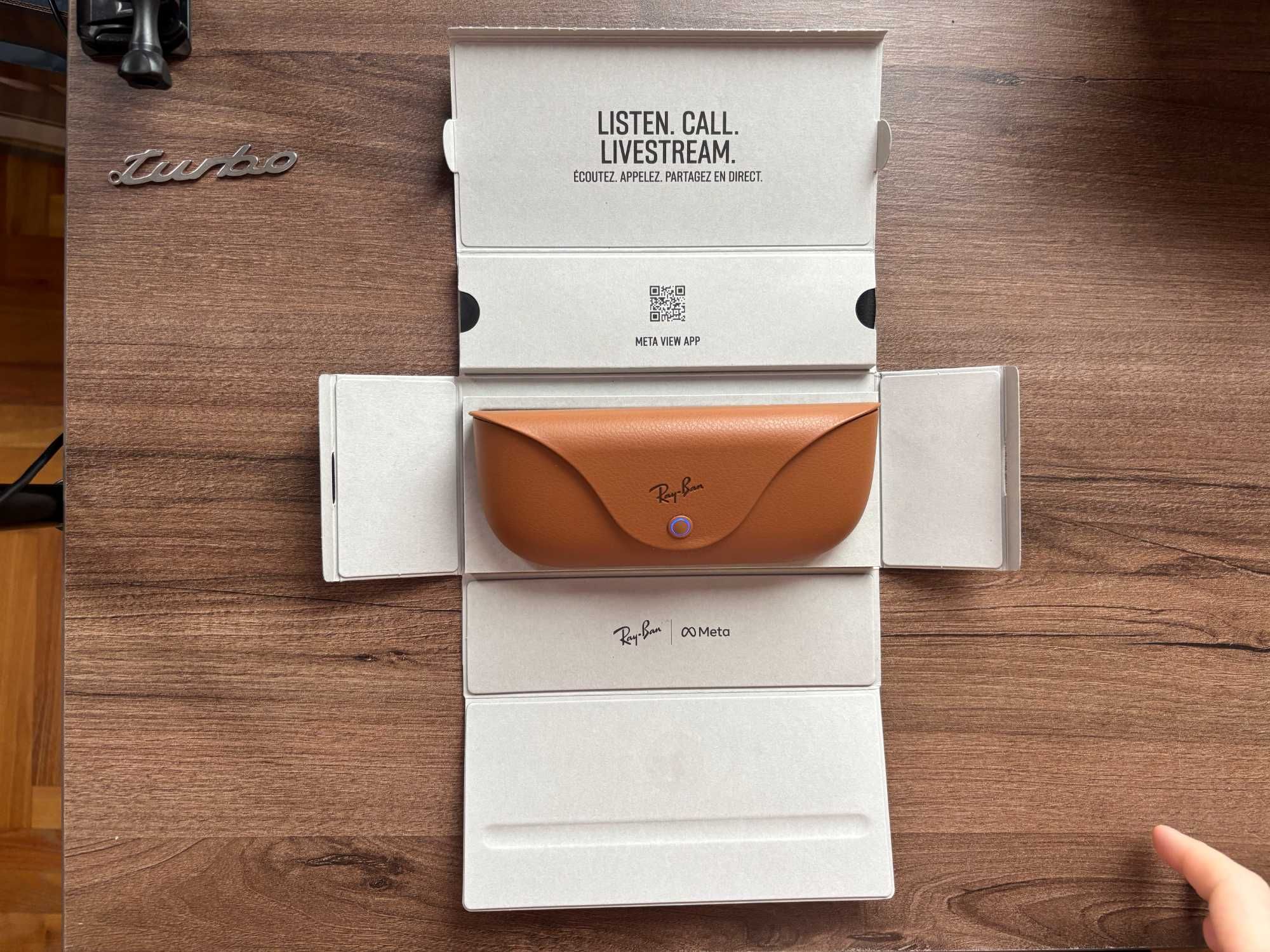 RayBan Meta Wayfarer rw4006 нови! Smart слънчеви очила с камера