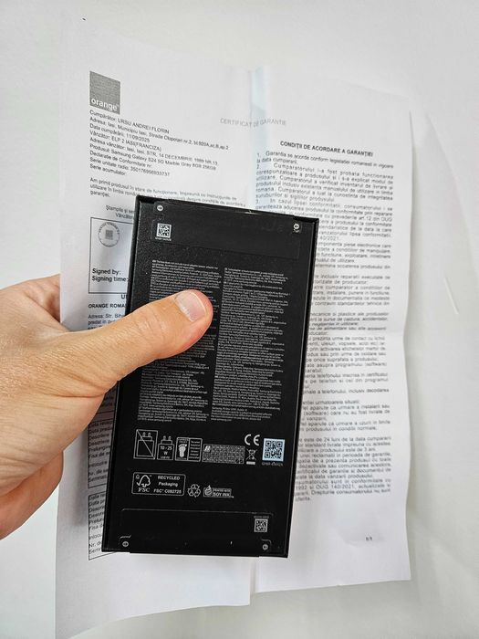 Samsung Galaxy S24, 256Gb, nou la cutie, 2 ani Garantie.