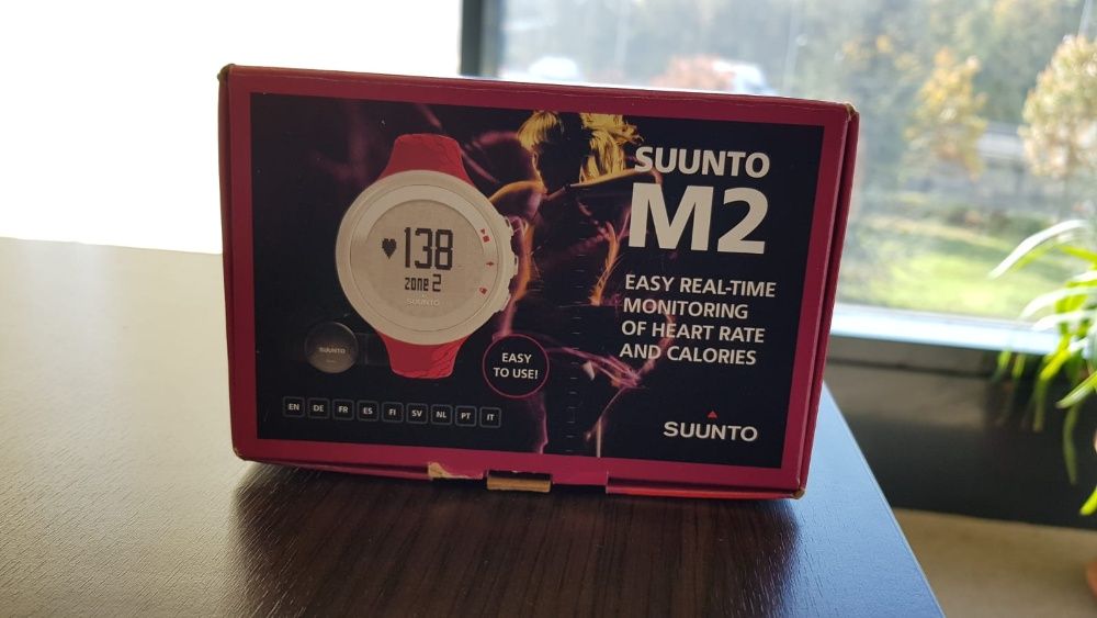 Ceas Suunto M2 White/Pink + centura ritm cardiac