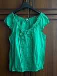 Bluza verde din in