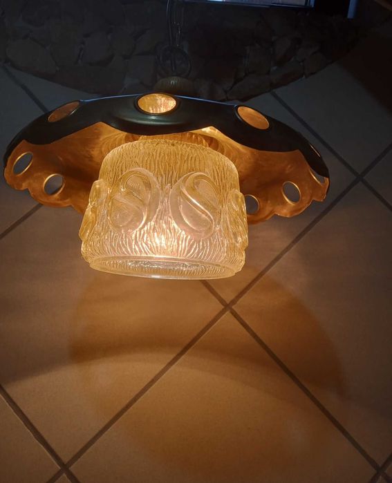 Candelabru rustic stil Art Deco