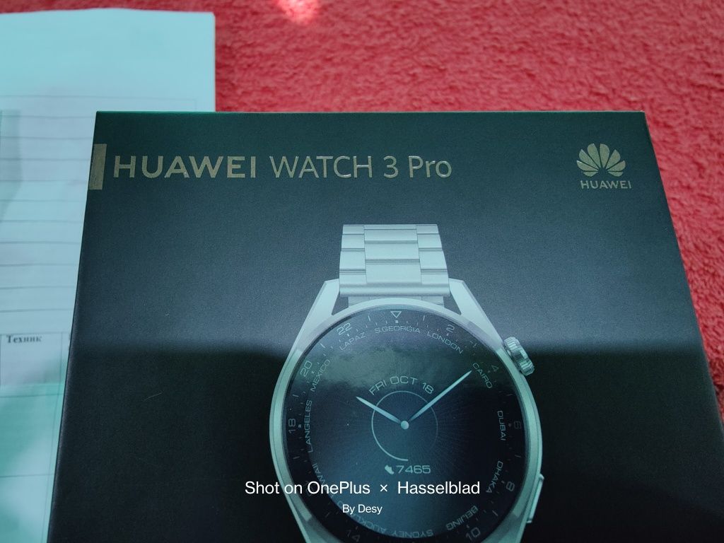 Huawei Watch 3 PRO TITANIUM ELITE GALILEO 48mm Esim L-50E 24м.гарамция