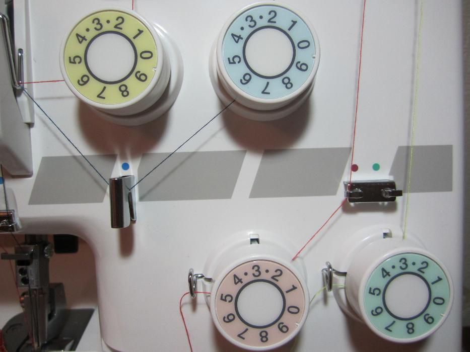 Janome МуLock 204D Оверлок Показываю и обучаю