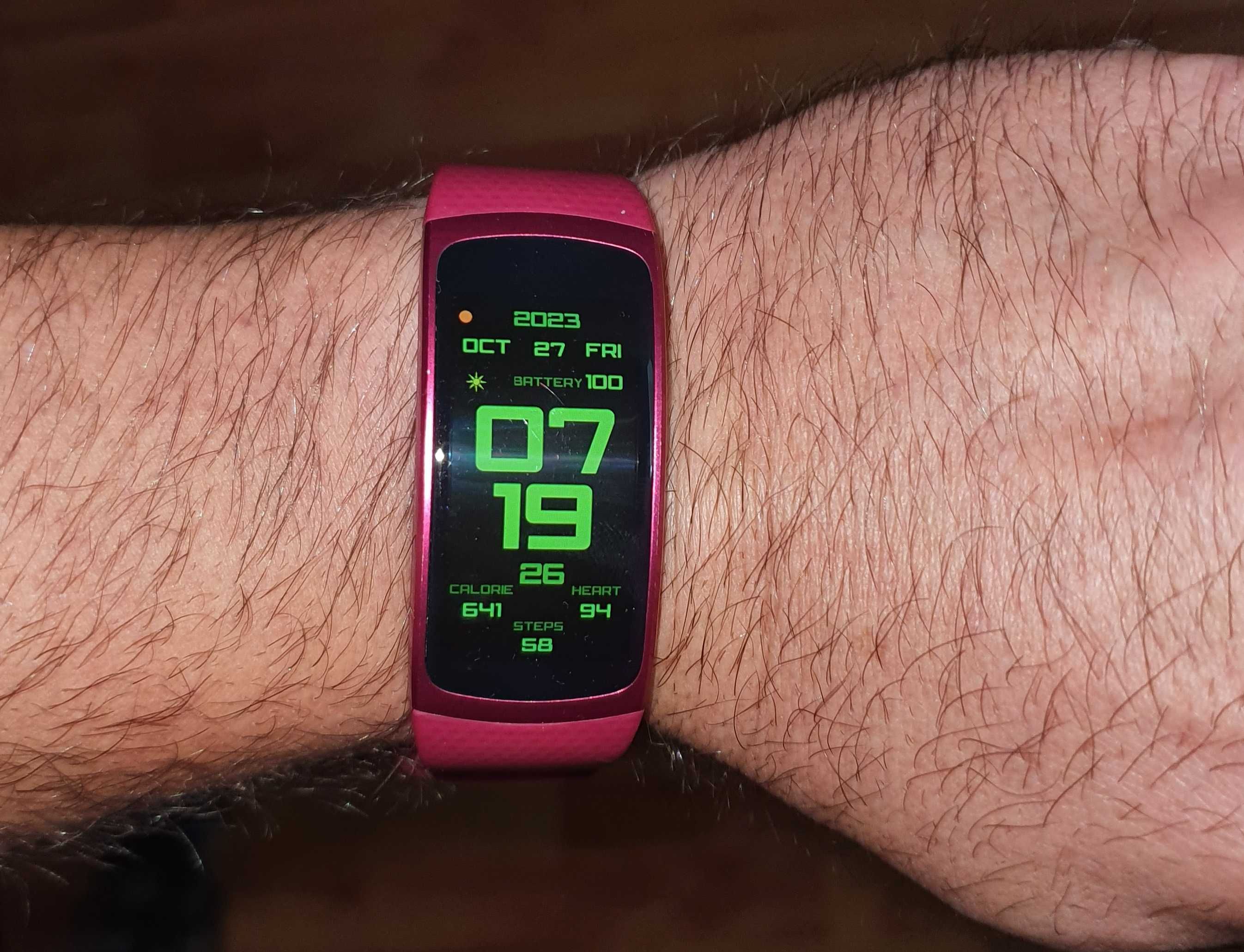 Bratara fitness (smartwatch) Samsung Gear fit 2 Pink