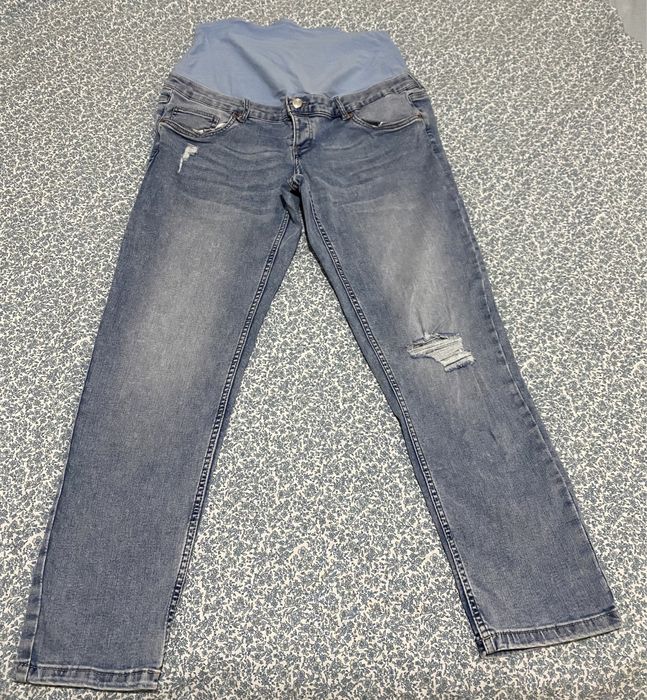 Дънки за бременни и широк панталон