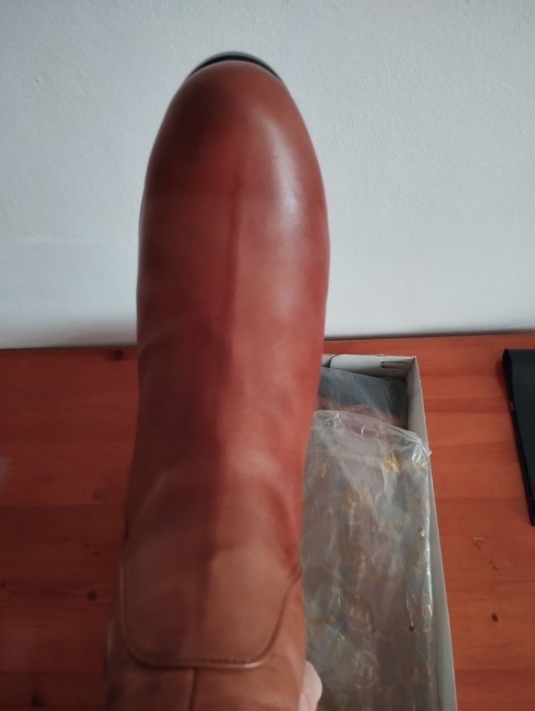 Сапоги женские, кожа, 40 р