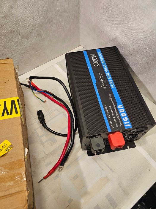 Jiguun 12v 2000W continu 4000W peak Pure sine wave