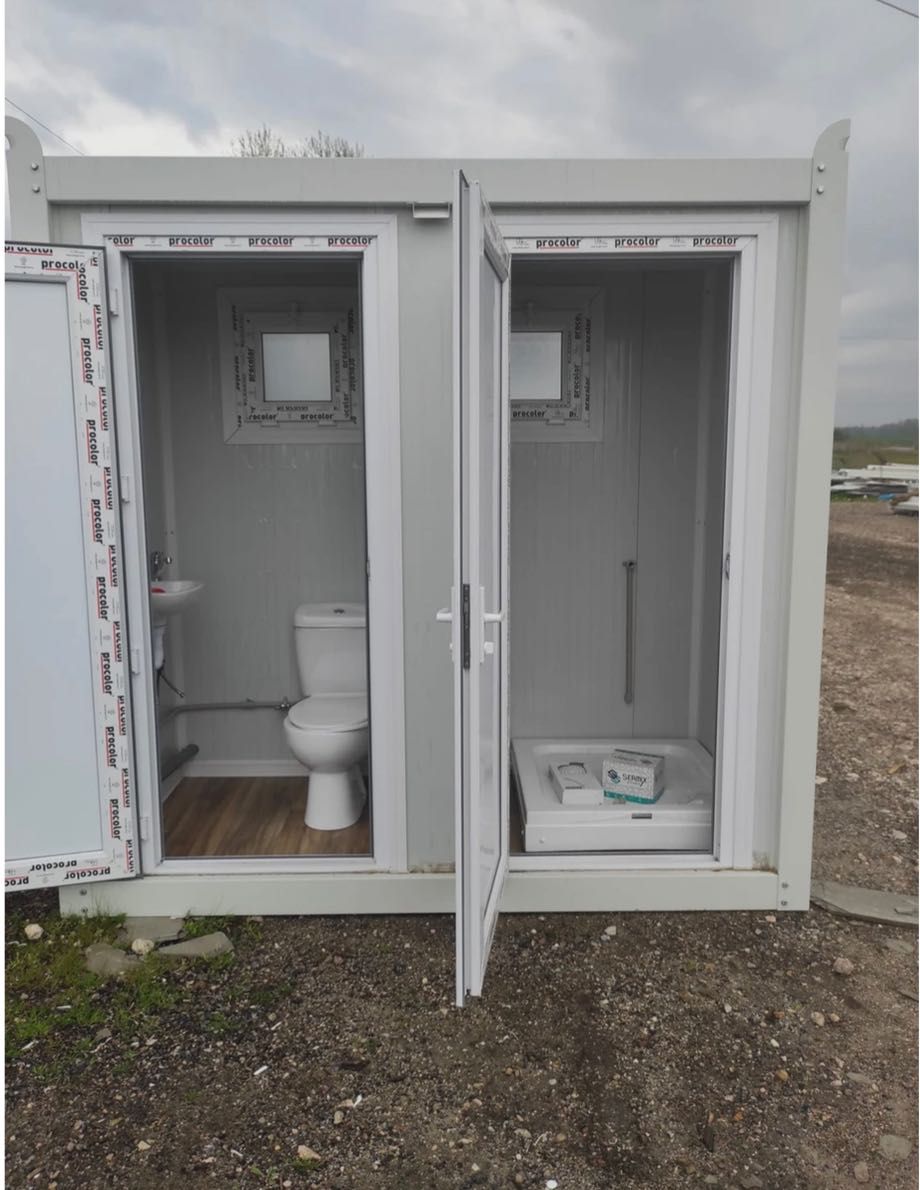 Двойна тоалетна/контейнер/офис/мобилен/къща