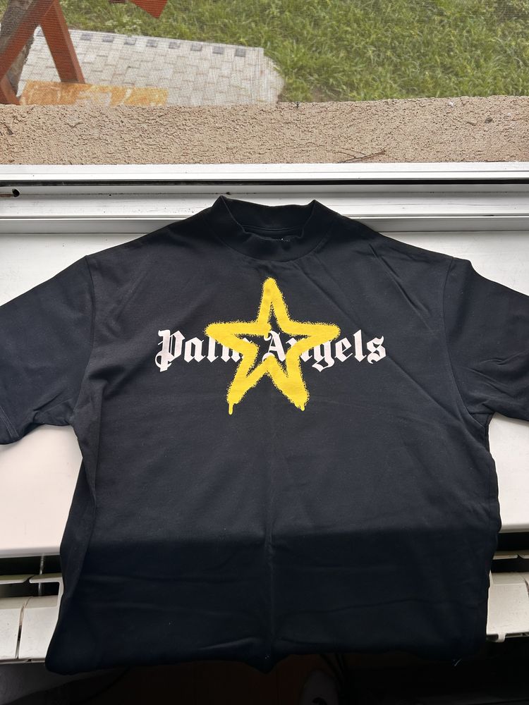 Tricou palm angels yellow star