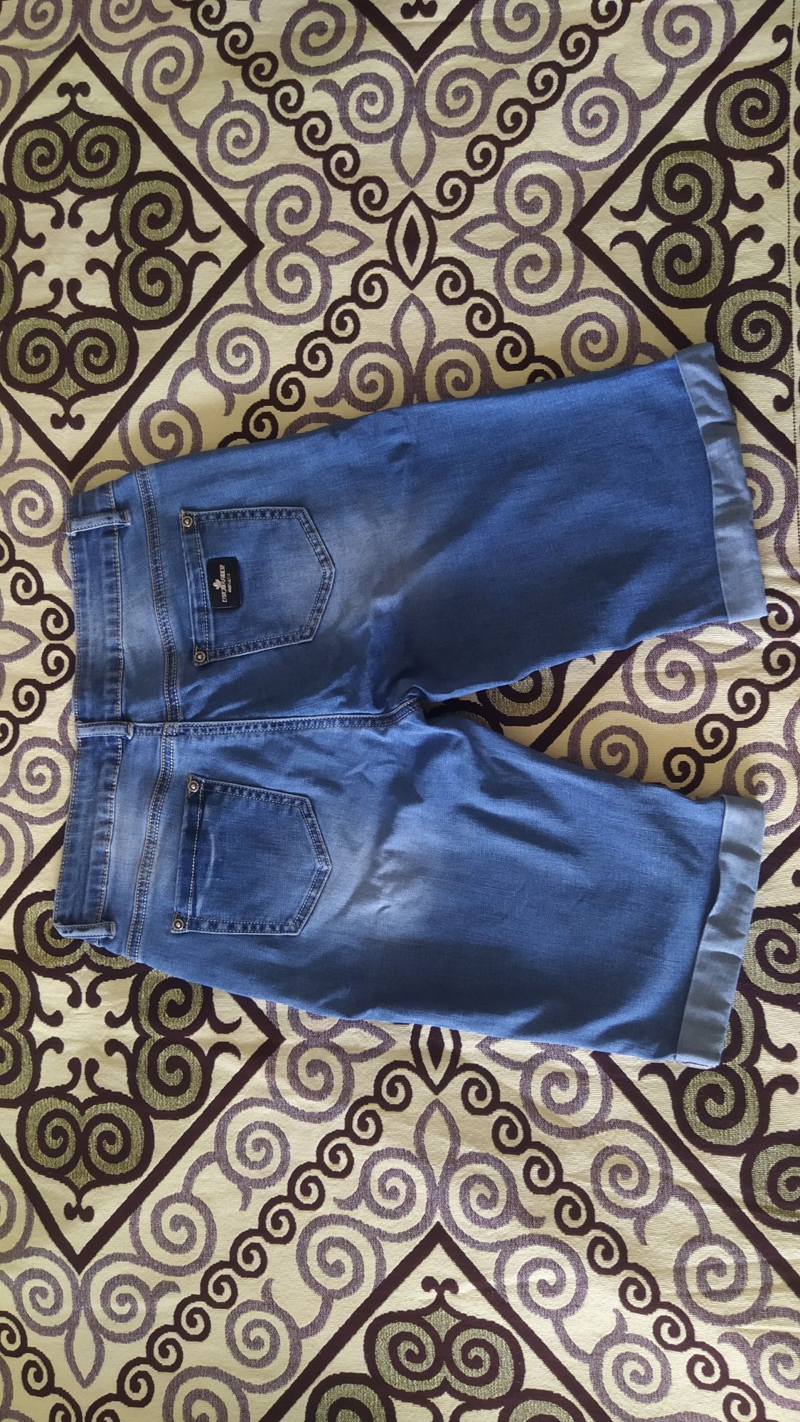 Шорты джинсовые светлые, синие