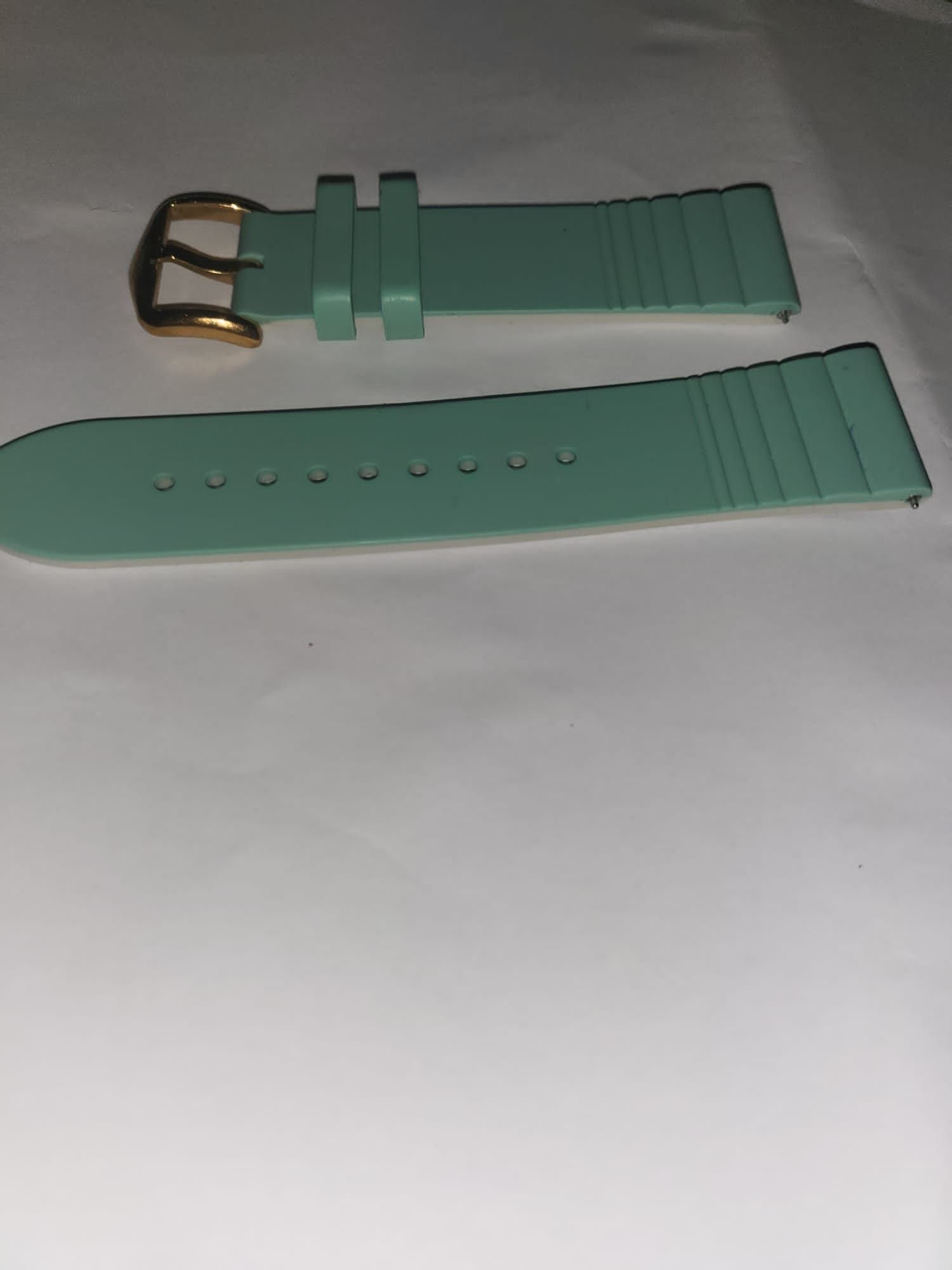 Curea ceas Fossil 22 mm, Verde Mint