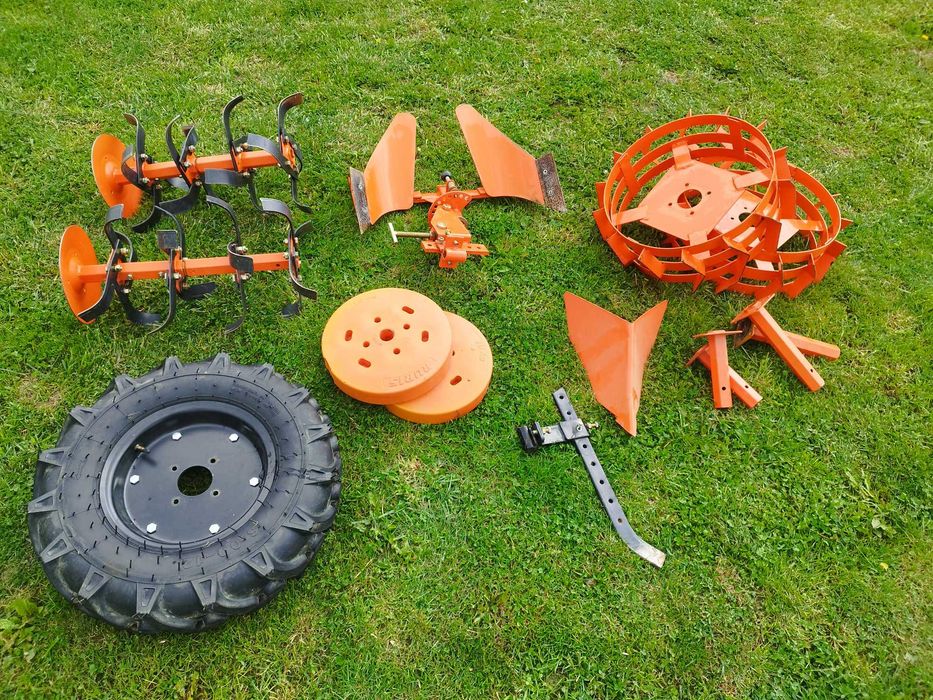 Motocultor/motosapă RURIS 918 ACC,18CP + remorca 500 kg + accesorii