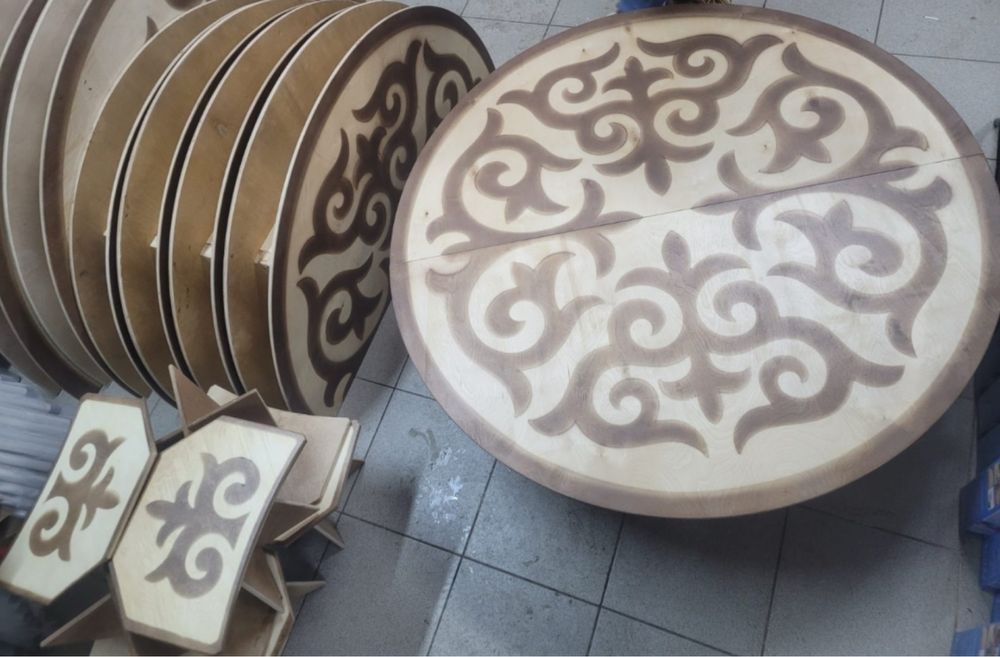 Аренда  Жер стол круглые,квадратные