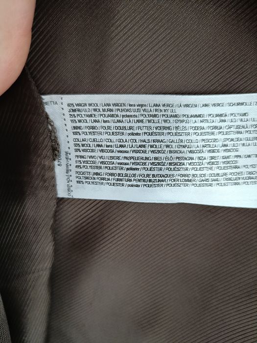 Palton 75%  lana, Mango