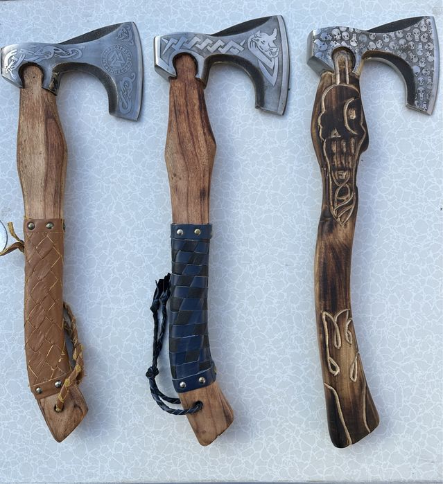 Topoare forjate din otel calit C50