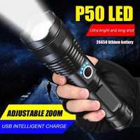 Супер Мощен LED Фенер P50