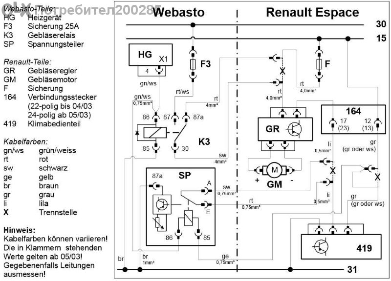 Вебасто (webasto Ipcu Module)