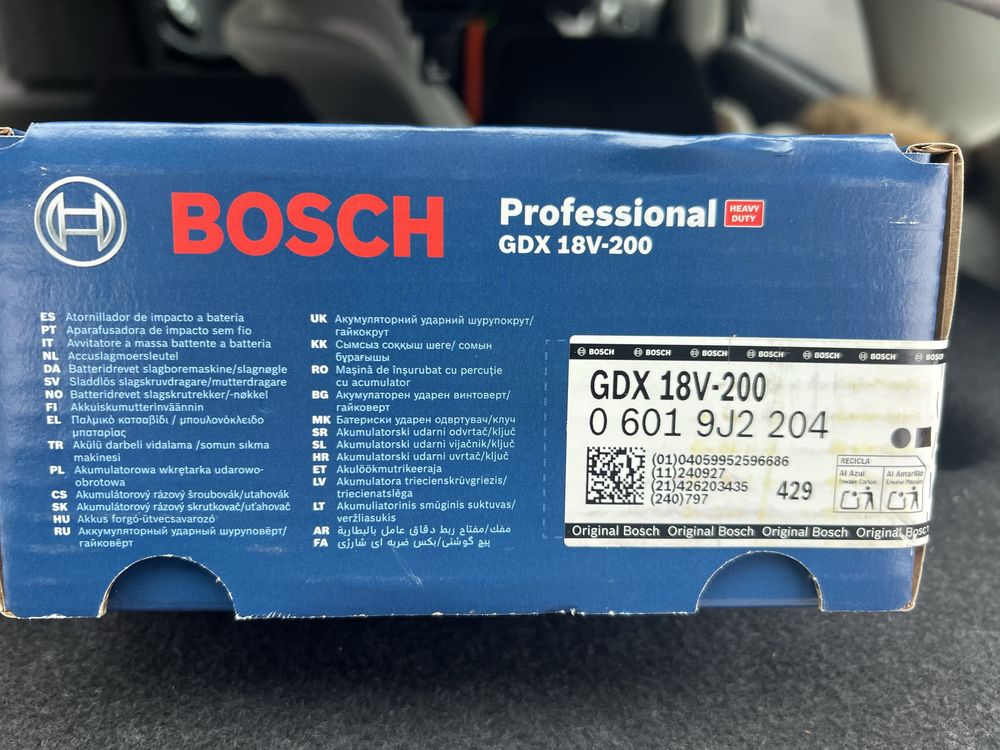 BOSCH Professional GDX18v-200