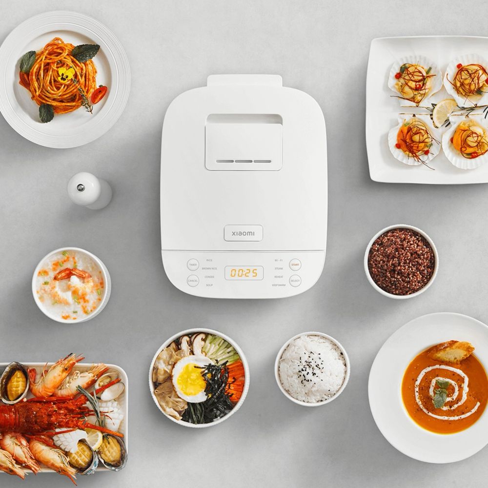 Умная Рисоварка Xiaomi Smart Rice Cooker 3L EU Глобальная Версия