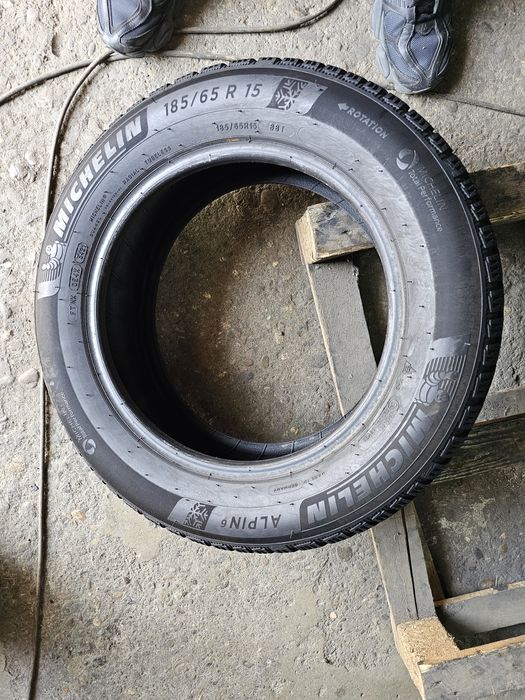 4 anvelope iarna 185 65 15 Michelin 7.2mm 2021