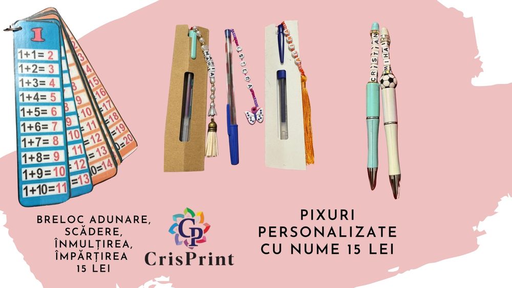 Pixuri personalizate cu nume