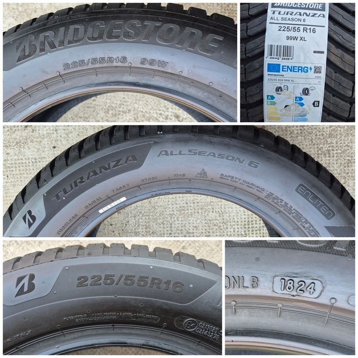 O bucată 225/215 55 R16 M+S iarnă - una Bridgestone Lassa Pirelli