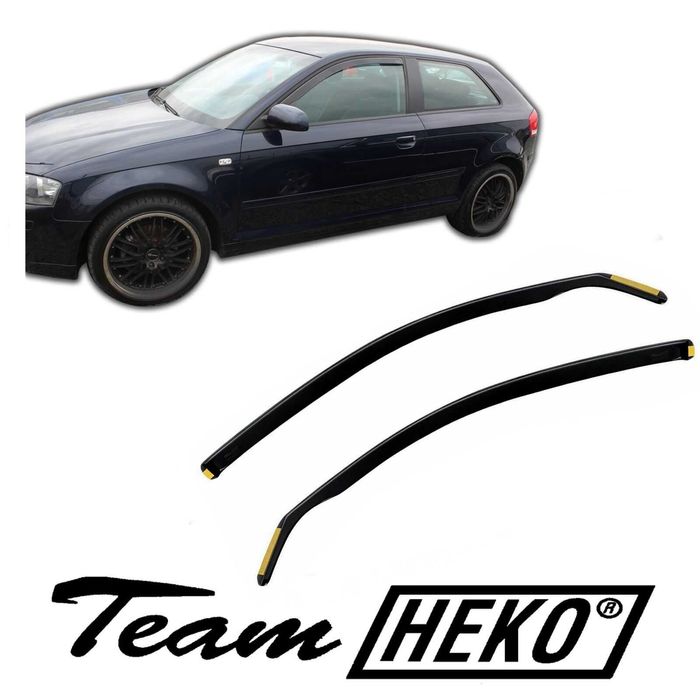 Ветробрани Heko предни и задни Хеко AUDI A3 Ауди А3 8L 8P 8V