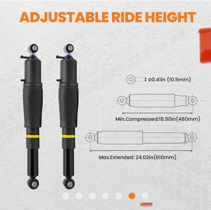 Задно въздушно окачване Chevrolet GMC Cadillac Escalade 2002-2014