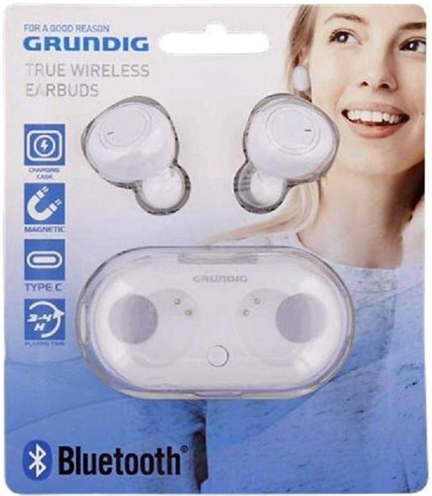 Безжичните слушалки Grundig тапи- Бели