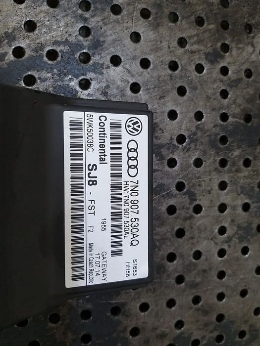 Modul calculator gateway skoda superb 2 3t facelift 7n0907530aq 5wk50038c