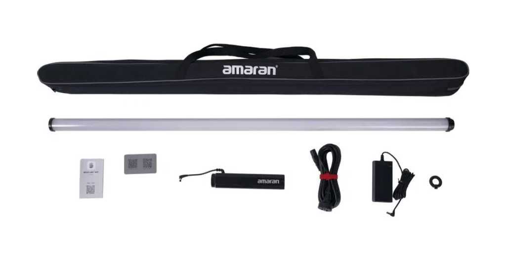 Amaran T4c RGBWW Tub LED cu Battery Grip 120cm