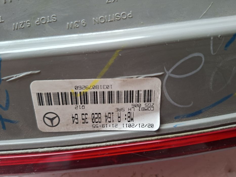 Ляв стоп Mercedes Benz GL CLASS 2006 - 2011