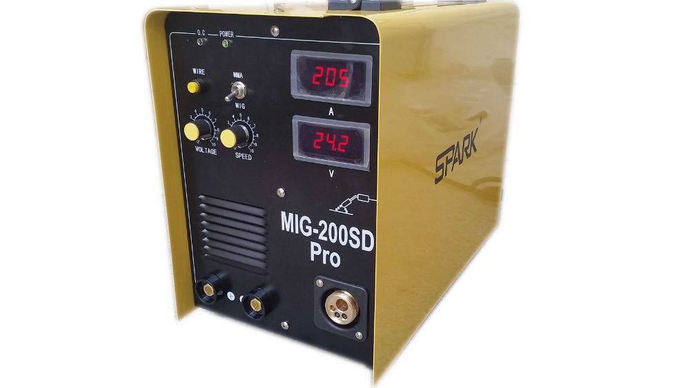Co2 Инверторен телоподаващ апарат с електрожен MIG-MMA 200SD PRO