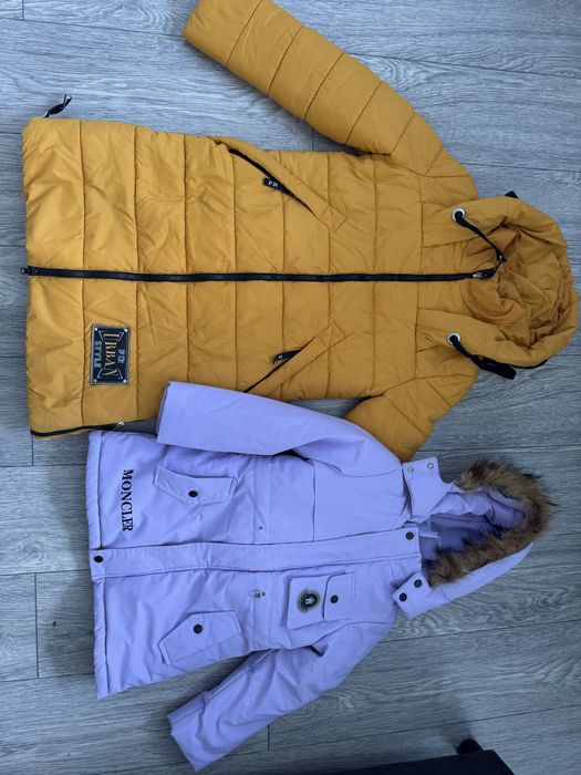 Куртки зимние для девочек возраст 8 и 14 лет