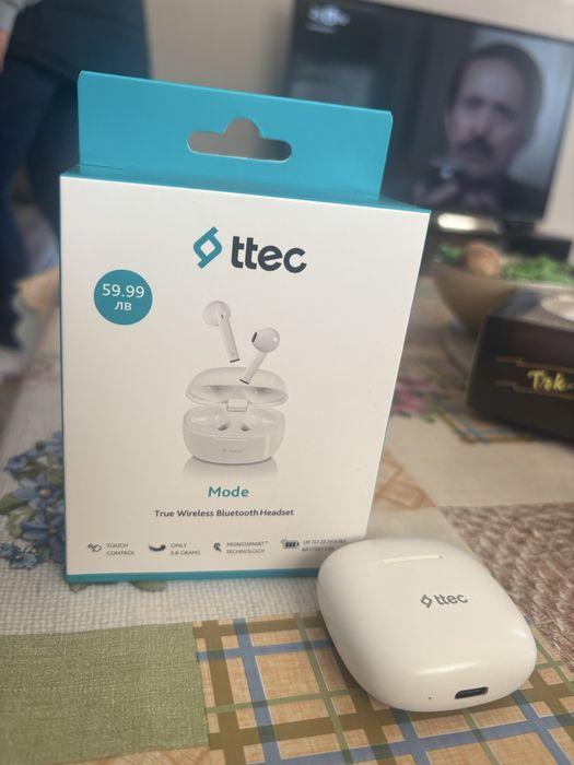 Слушалки ttec чисто нови